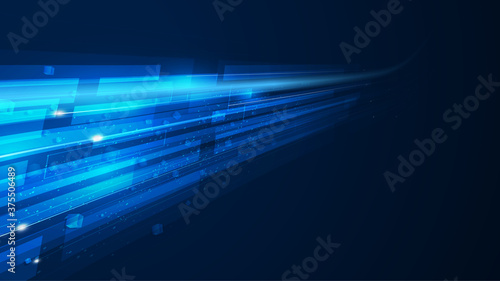 abstract speed line network computing sci fi innovative concept design background