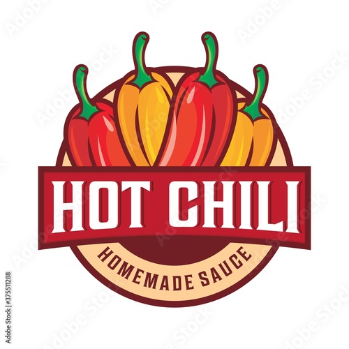 Hot chili logo design 