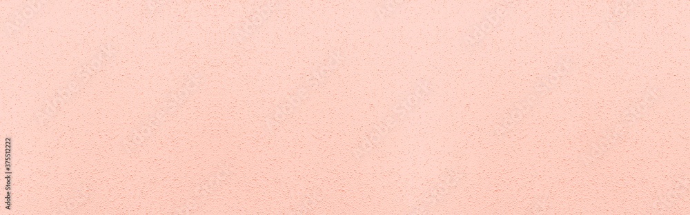 Fototapeta premium Panorama of Pastel pink paper texture or paper background. Seamless paper for design , Pastel pink paper background