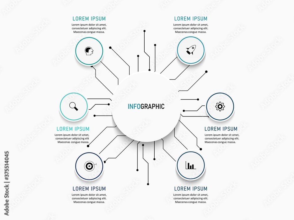 Business data visualization. Process chart. Abstract elements of graph, diagram with steps, options, parts or processes. Vector business template . Creative concept for infographic. Business data visualization. Process chart. Abstract elements of graph, diagram with steps, options, parts or processes. Vector business template . Creative concept for infographic.