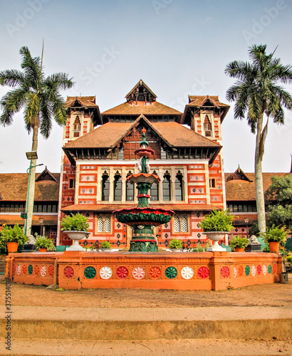 The Napier Museum is an art and natural history.It is a saracenic architecture. photo