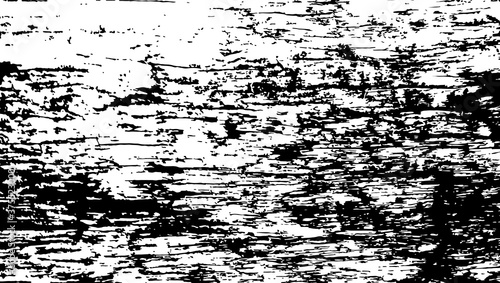 Grunge vector texture of a surface of an old wooden log