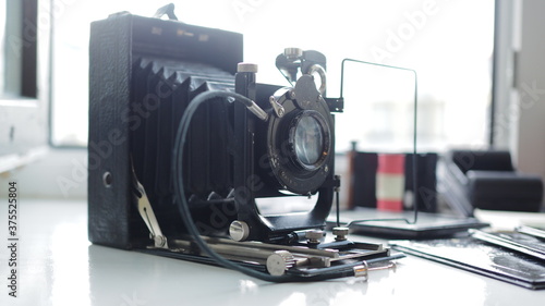 " GOM 3 " Vintage Large format camera set