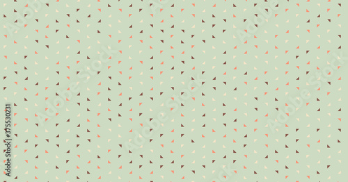 Abstract Color Halftone Dots generative art background illustration