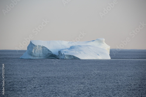 Iceberg in the Davis Strait, Nunavut, Canada. photo