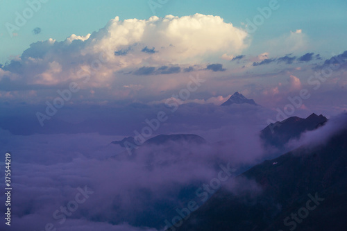 Mountains in Svaneti