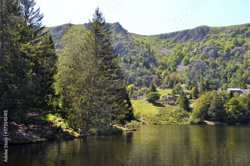 Lac des Vosges en Alsace, Lac Forlet, Lac d'Orbey, Lac des Truites, Gazon du Faing © Céline