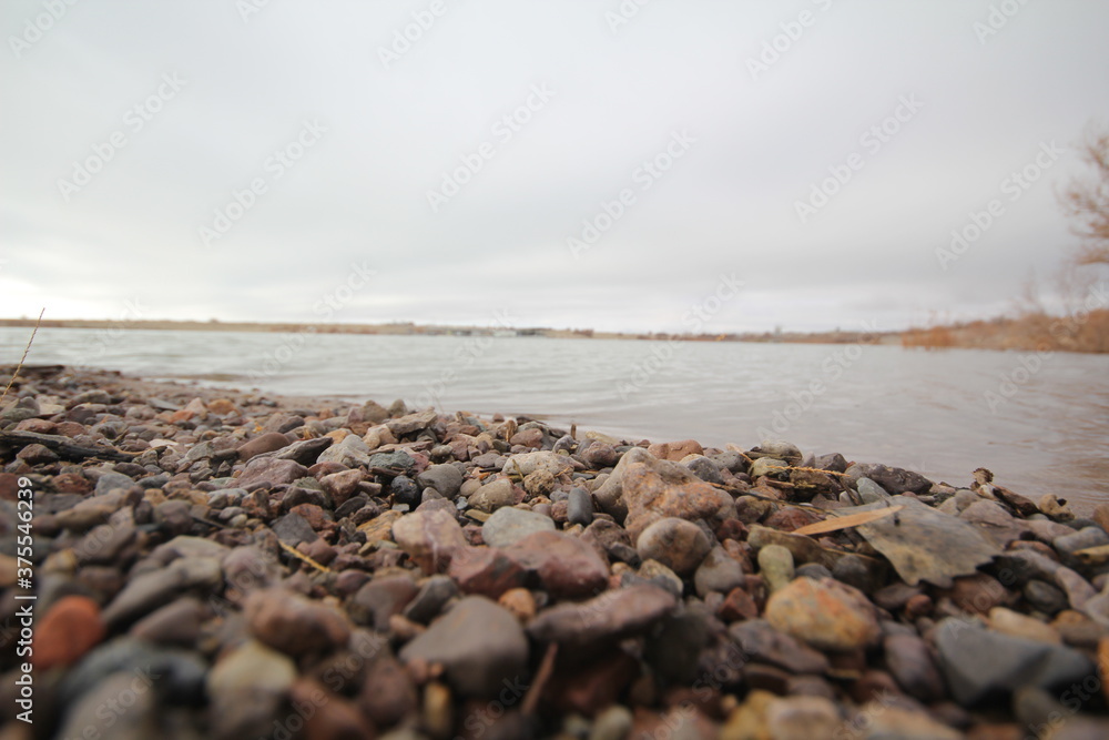 Pebbles on the shore