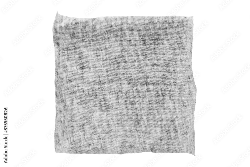 Textile patch isolated Textile patch isolated