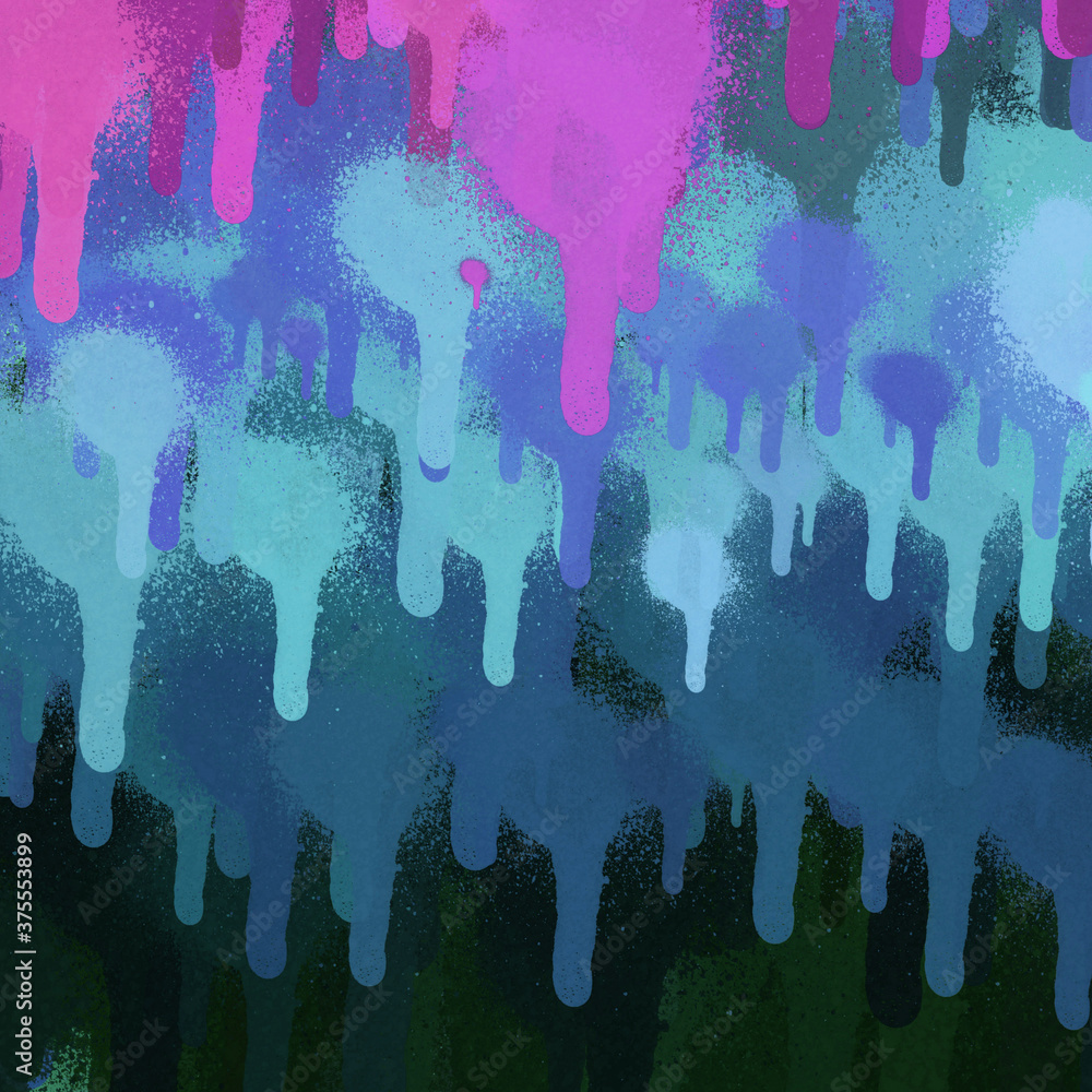 Colorful spray paint ink texture. Graffiti painting on the wall. Street art and vandalism. Digitally airbrushed paper background. Colorful spray paint ink texture. Graffiti painting on the wall. Street art and vandalism. Digitally airbrushed paper background.