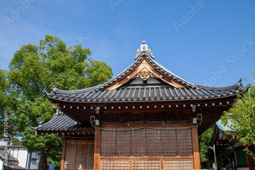 The Building with The Traditional East Asian Style Roof