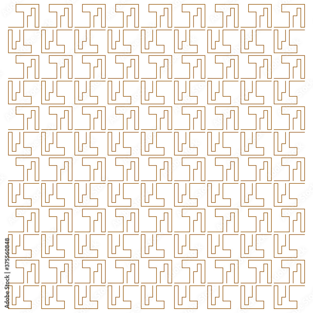 Minimal geometric motif pattern. Abstract geometric pattern background, seamless geometric pattern vector illustration