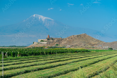 Mount Ararat, Khor Virap Monastery, Ararat Province, Armenia, Middle East