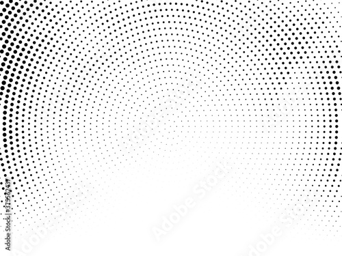 Modern elegant halftone design background