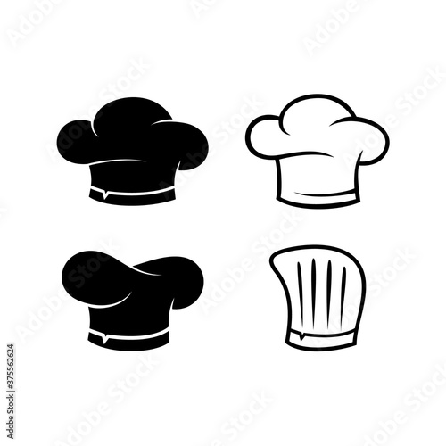 Chef hat icon collection