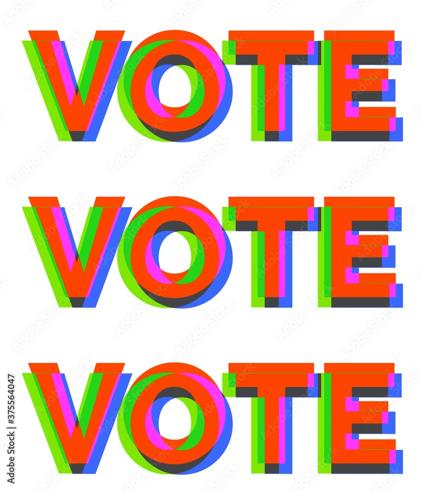 Vote 2020 Election USA Print Template. Voting Trending T-shirt Design. Vote 2020 Election USA Print Template. Voting Trending T-shirt Design.