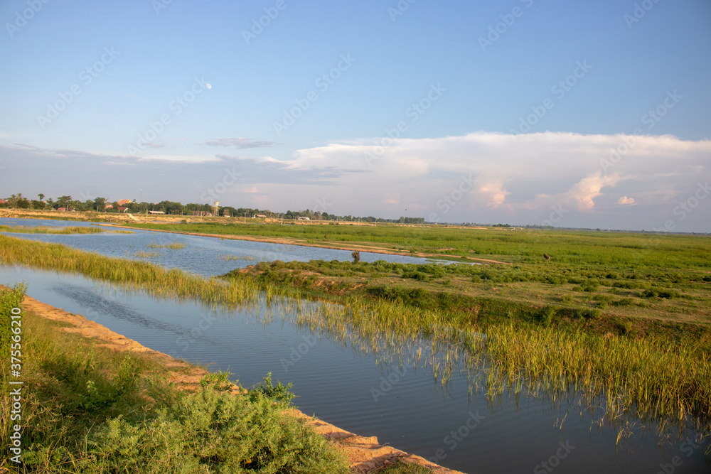 landscape with lake landscape with lake