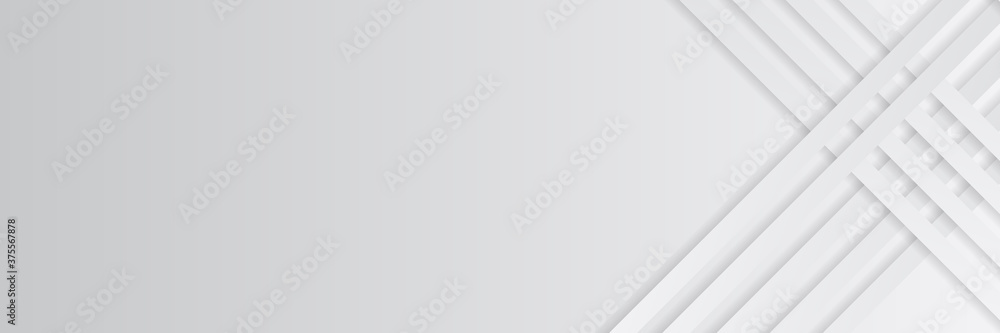 Obraz premium white abstract modern background design.