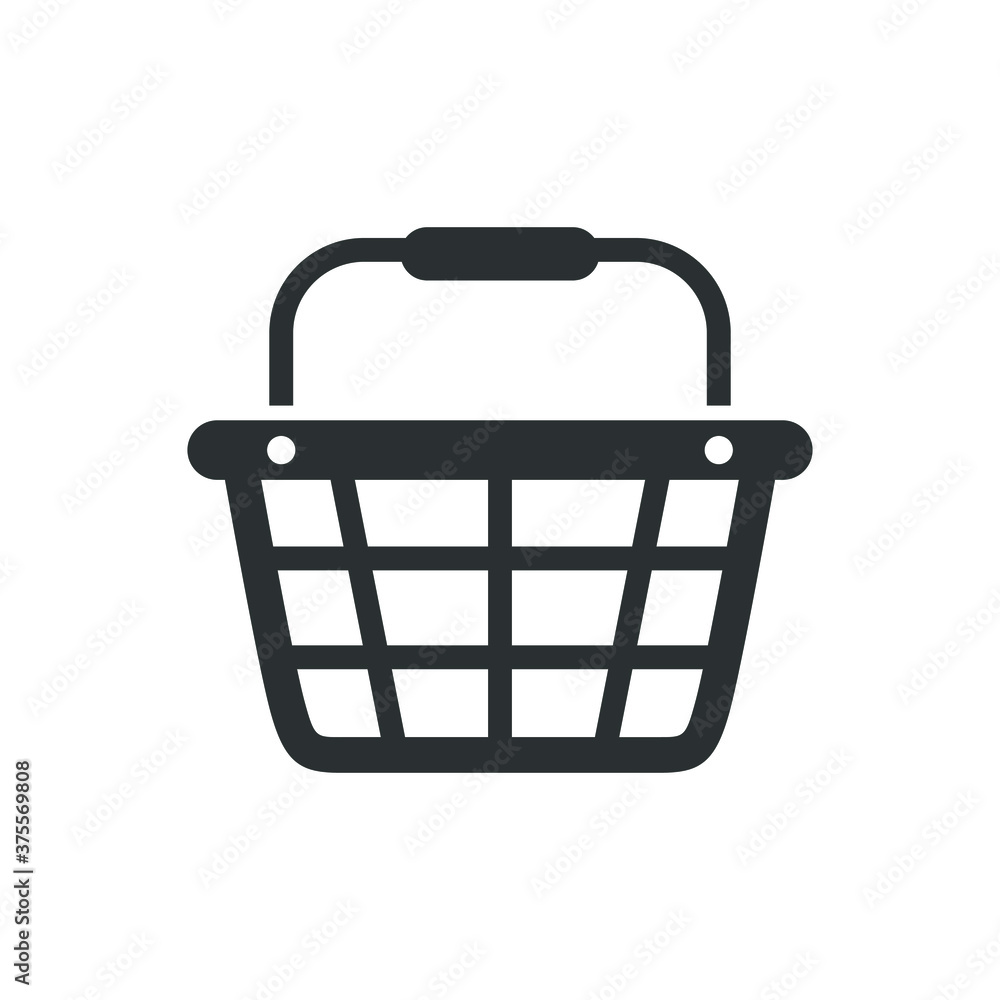 Shopping basket icon Shopping basket icon
