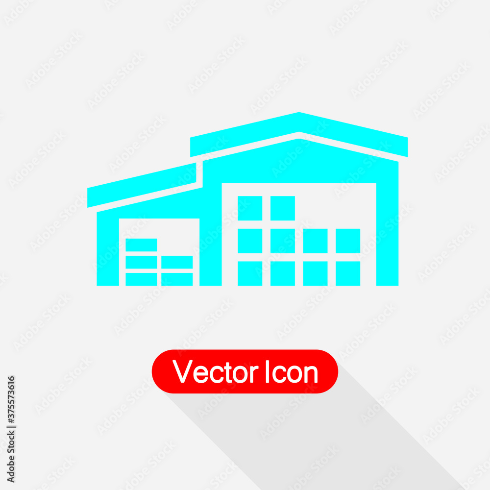 Warehouse Icon Vector Illustration Eps10