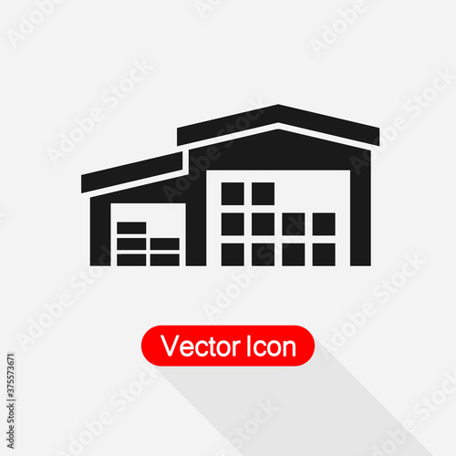 Warehouse Icon Vector Illustration Eps10