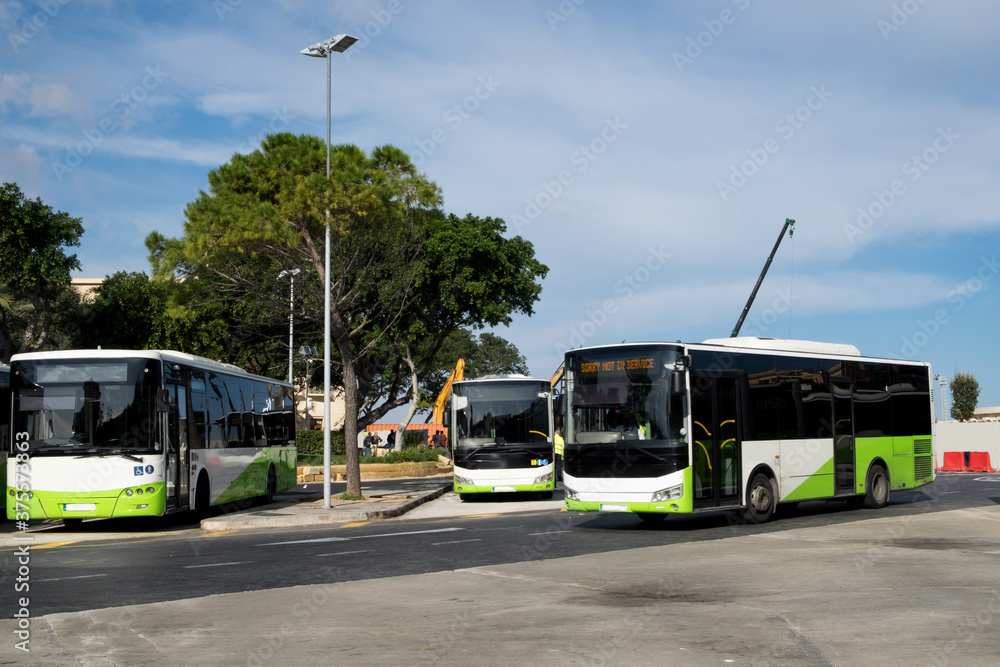 The public transport of Malta consists of buses. Their routes usually start from Valletta bus station and cover the whole island and Gozo.