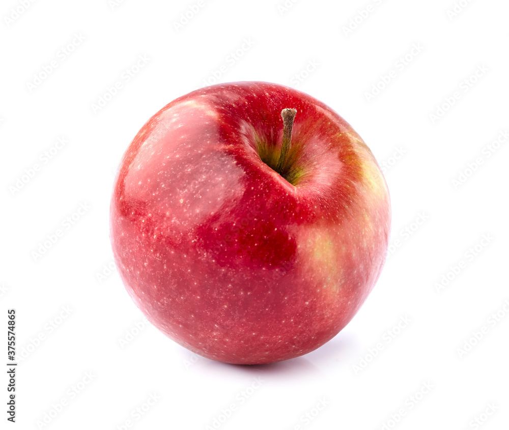 Red apple on a white background isolated Red apple on a white background isolated