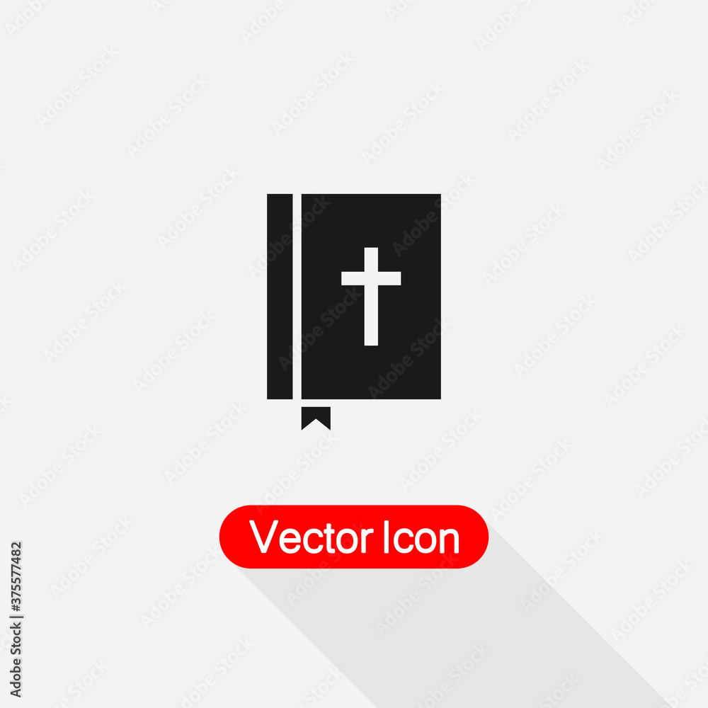 Obraz premium Bible Book Icon Vector Illustration Eps10