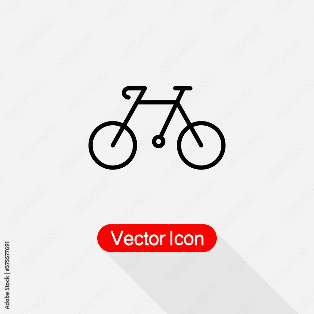 Bicycle Icon, Bike Icon Vector Illustration Eps10 Bicycle Icon, Bike Icon Vector Illustration Eps10