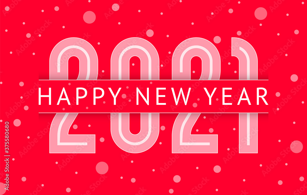 New Year greeting card design. 2021 year, vector illustration 10eps New Year greeting card design. 2021 year, vector illustration 10eps