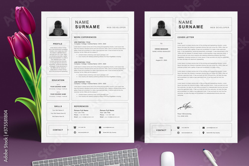 RESUME WITH COVER LETTER