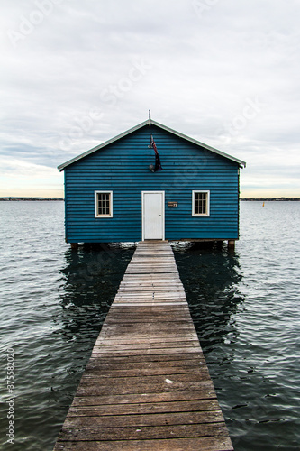 Blue House by the River © Benjamin Ho