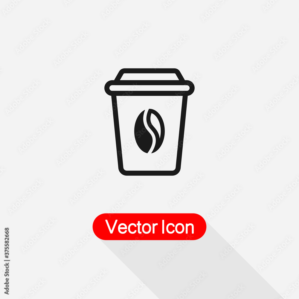 Coffee Cup Icon Vector Illustration Eps10 Coffee Cup Icon Vector Illustration Eps10