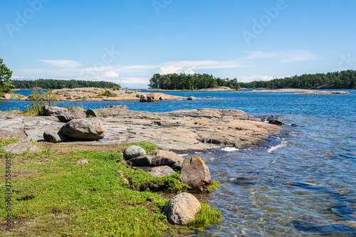 Coastal view of Lahteela, Porkkalanniemi, Kirkkonummi, Finland photo