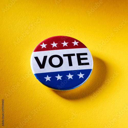 vote badge for the US election