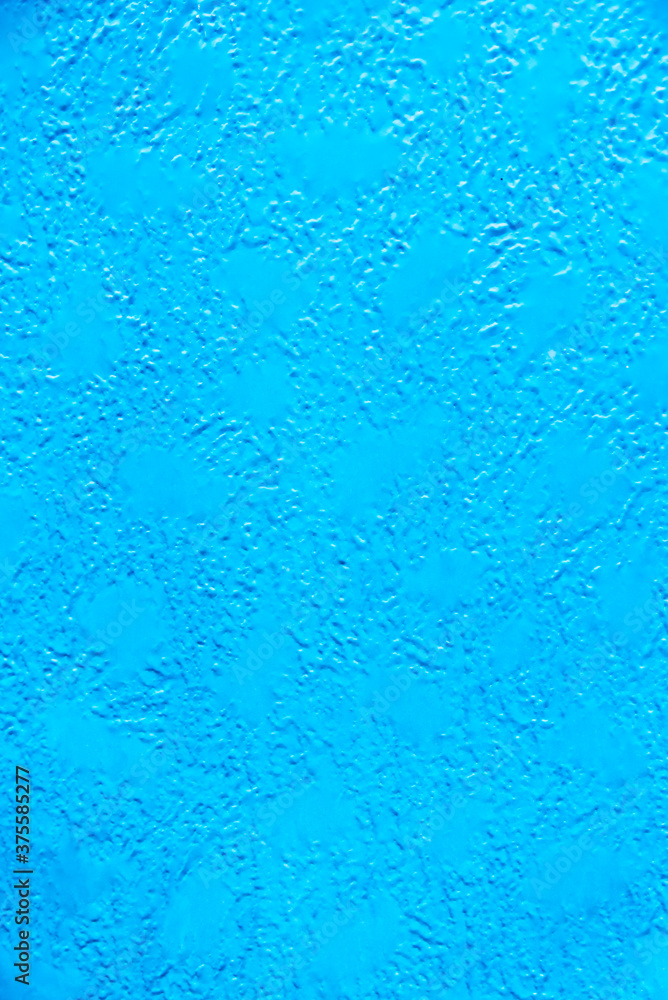 Abstract blue plaster background