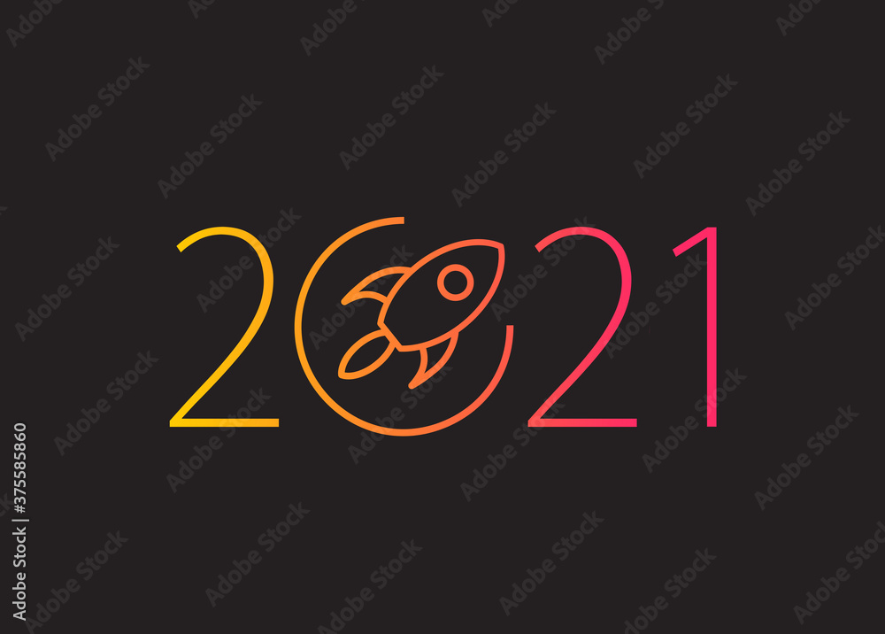 happy new year 2021 2021 with Rocket happy new year 2021 2021 with Rocket