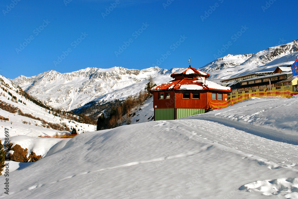 Obergurgl Hochgurgl Otztal Ski resort in the Western Tyrol Austrian Alps Austria