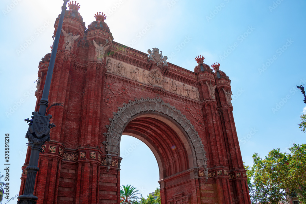 Obraz premium Arc de Triomphe de Barcelone