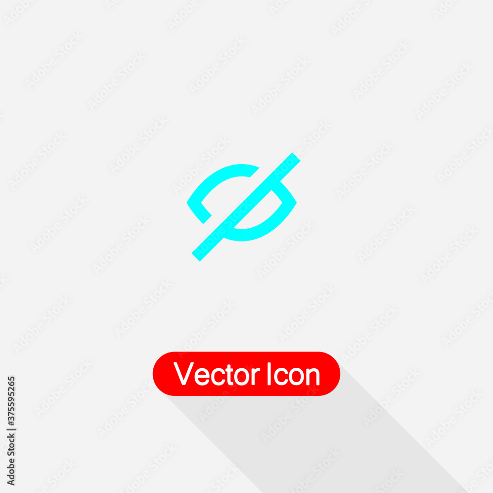 Invisible Icon Vector Illustration Eps10 Invisible Icon Vector Illustration Eps10