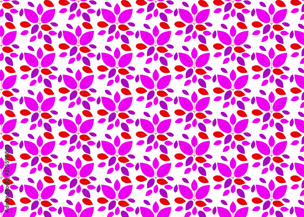 pink flower seamless pattern. pink flower seamless pattern.