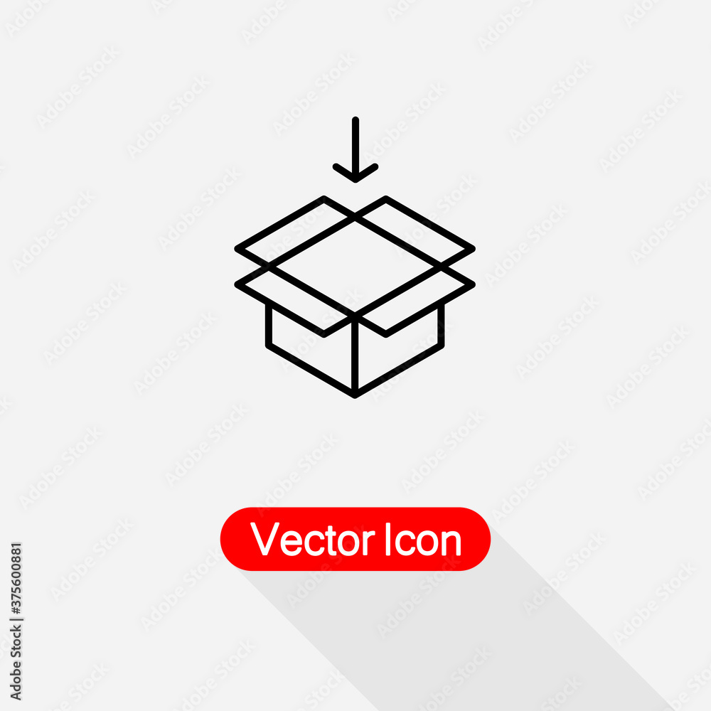 Package Icon Vector Illustration Eps10 Package Icon Vector Illustration Eps10