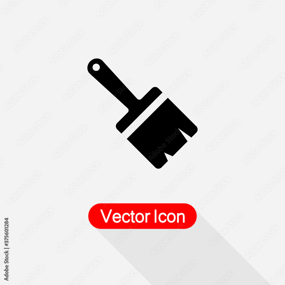 Paint Brush Icon Vector Illustration Eps10
