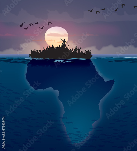 Afrique - Émigration B