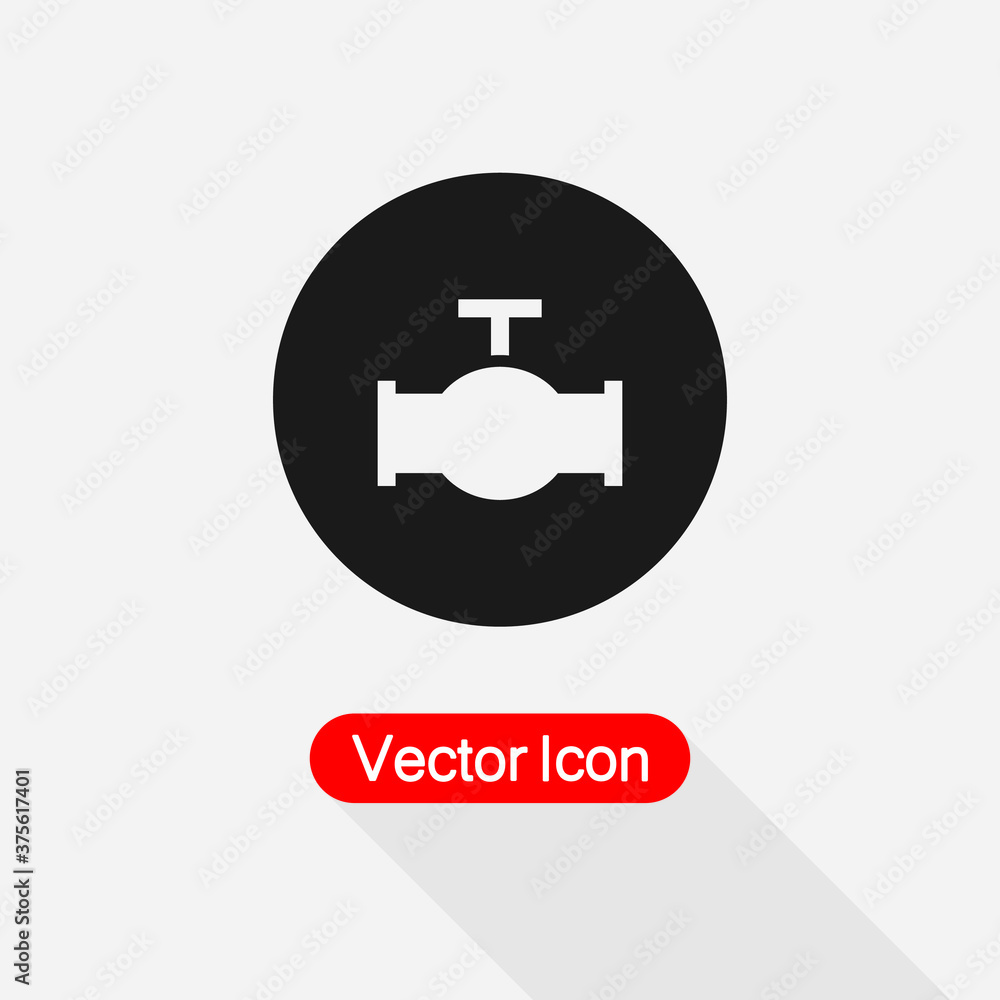 Valve Icon Vector Illustration Eps10 Valve Icon Vector Illustration Eps10