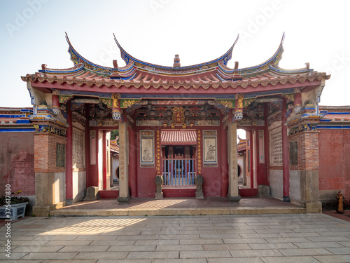 Changhua, Taiwan - March 22, 2018: Wenwu Temple, a historic temple in Lukang.