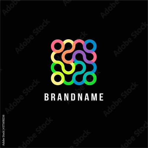Vector logo design template for business.