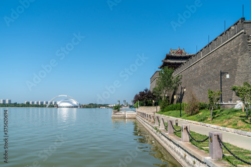 Dongchang Lake Ancient City, Liaocheng, Shandong photo