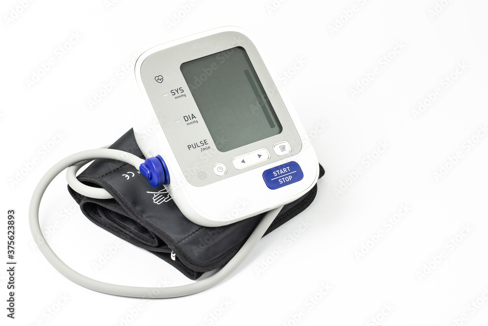 Tonometer on a white background. Tonometer on a white background.