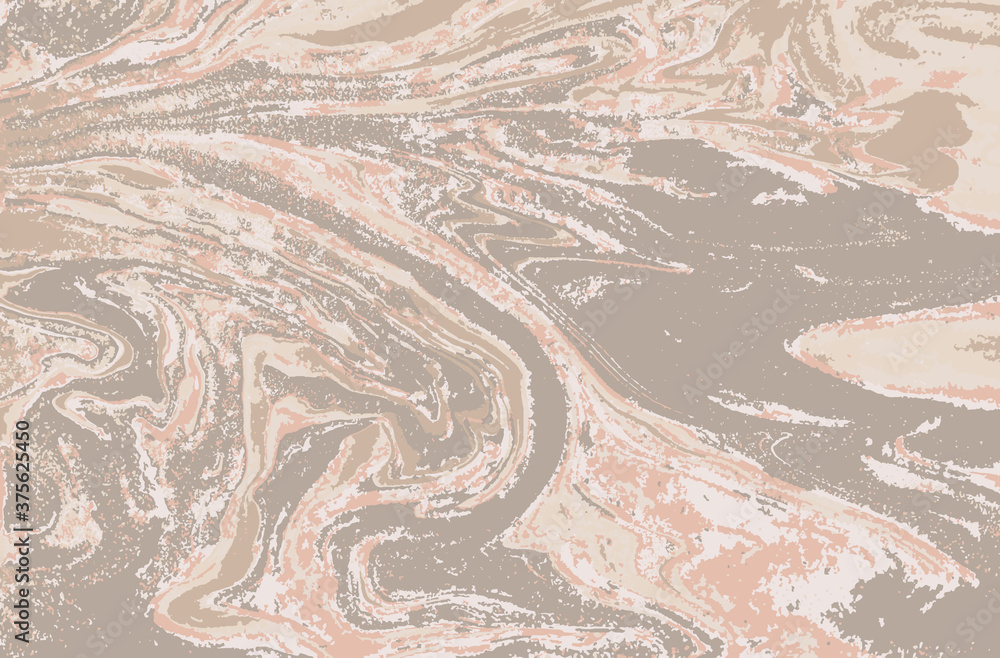 Obraz premium Beige marble pattern. Abstract background. Vector illustration.